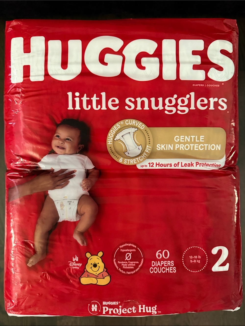 Huggies Little Snugglers Size 2 Baby Diapers